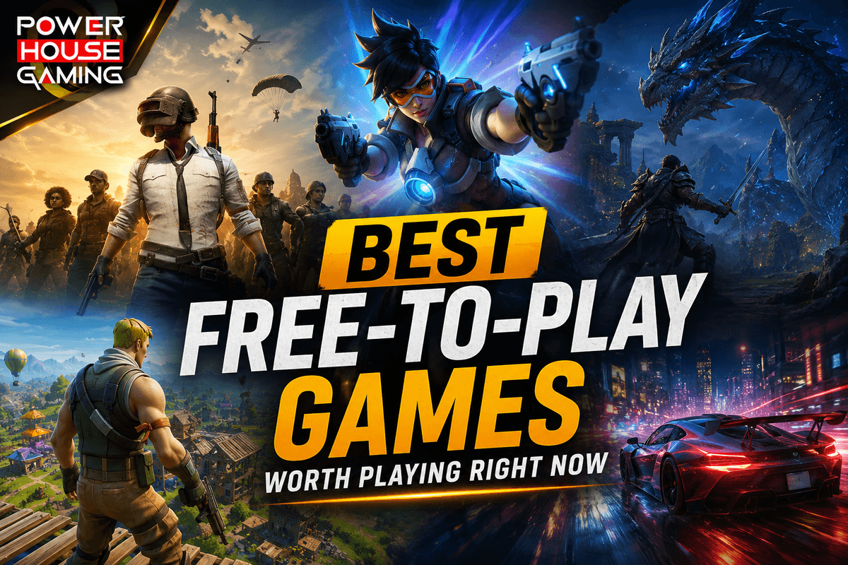 Best Free-to-Play Games Worth Playing Right Now