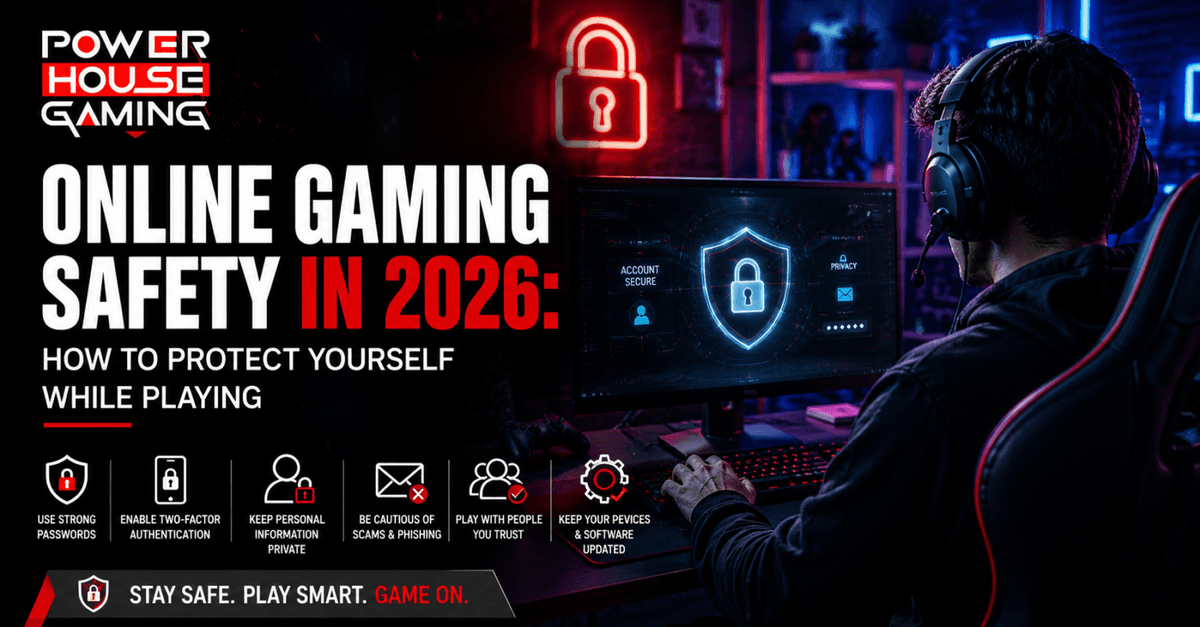 Online Gaming Safety in 2026 How to Protect Yourself While Playing